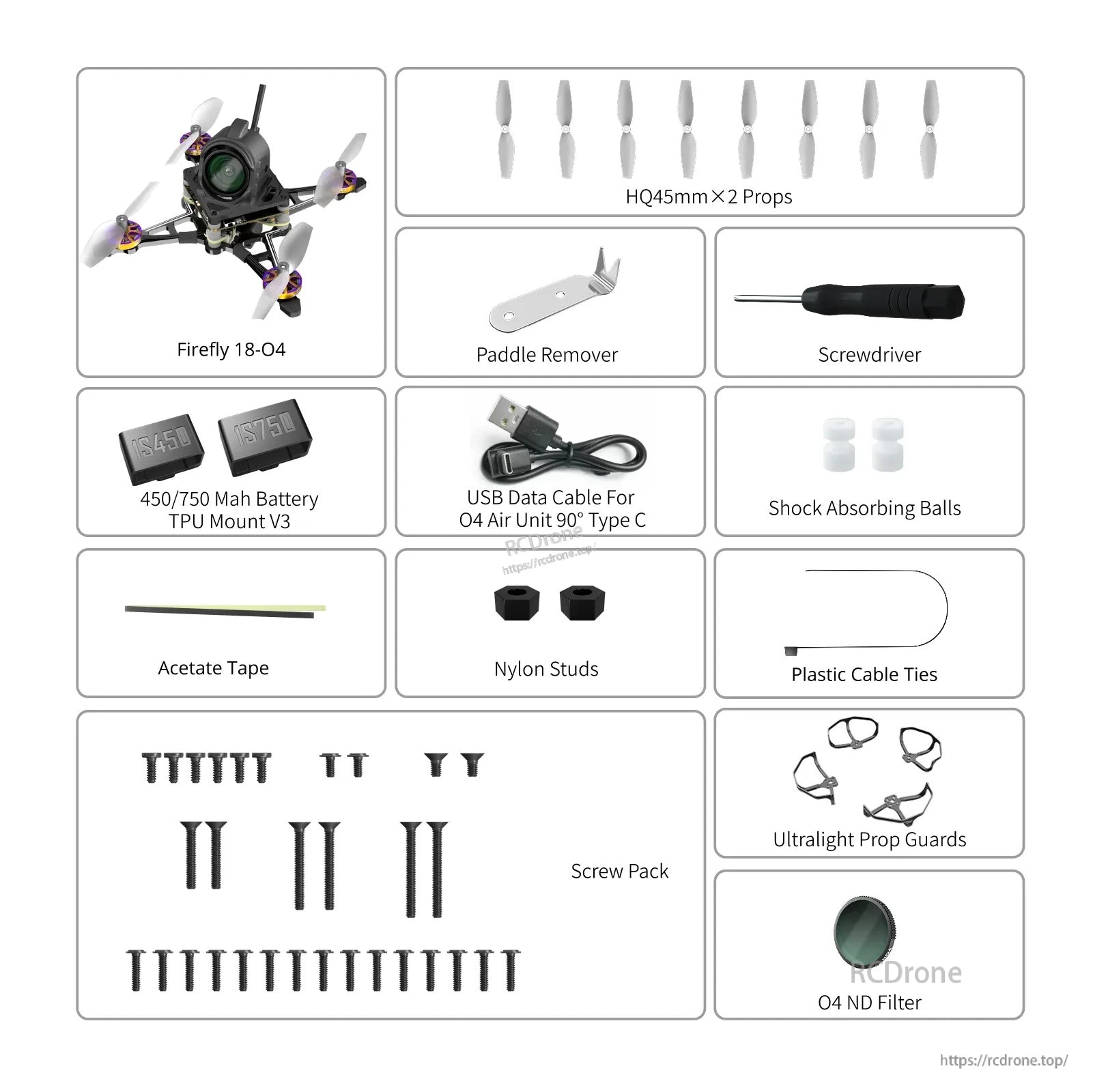 Firefly18 1S Nano Baby V3 O4 Wide Tiny Drone