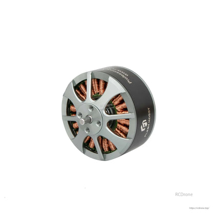 Flashhobby 4114 Brushless DC Motor, Flashhobby 4114 brushless DC outrunner motor with silver spokes, copper windings, and threaded shaft