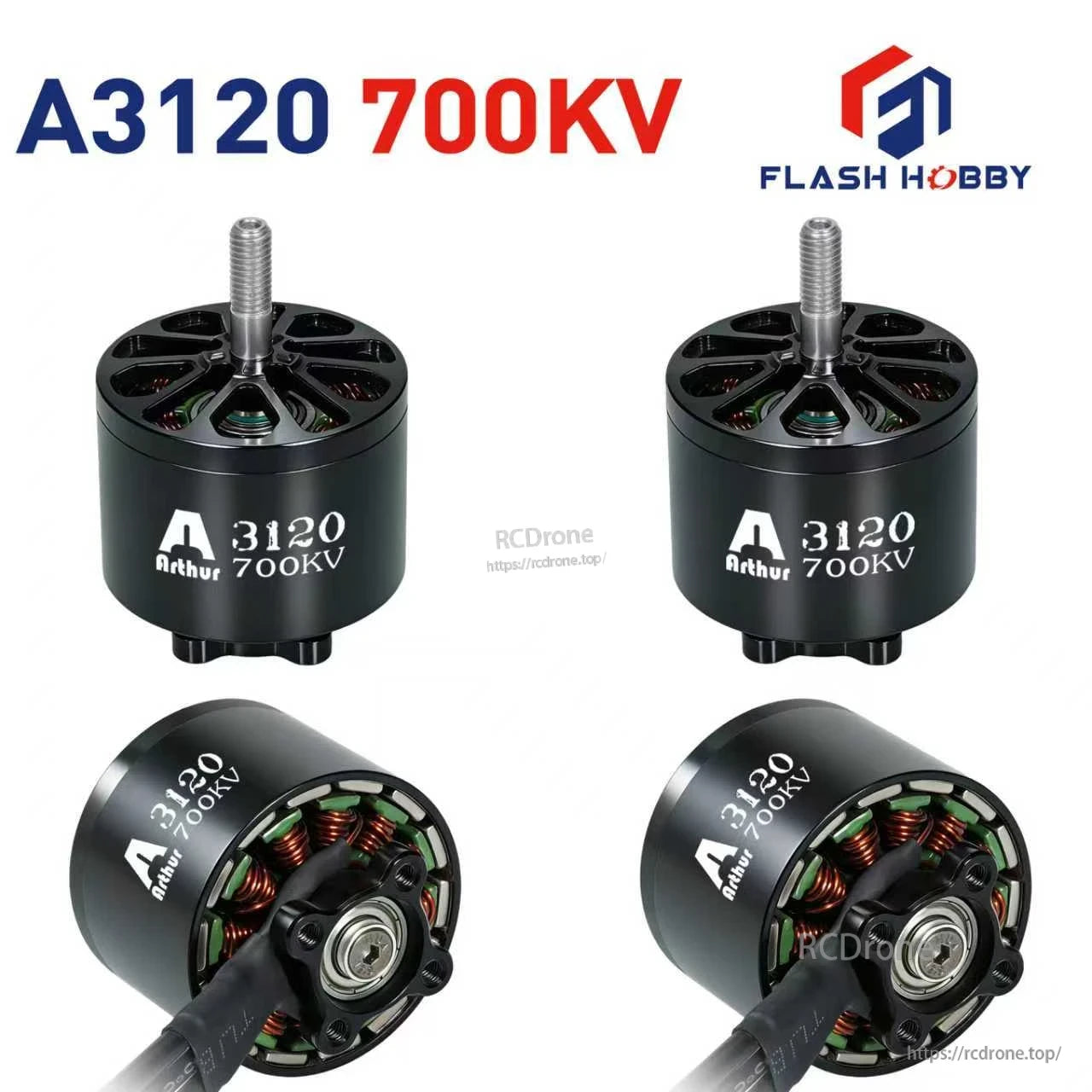 Flashhobby A3120 700KV Brushless Motor
