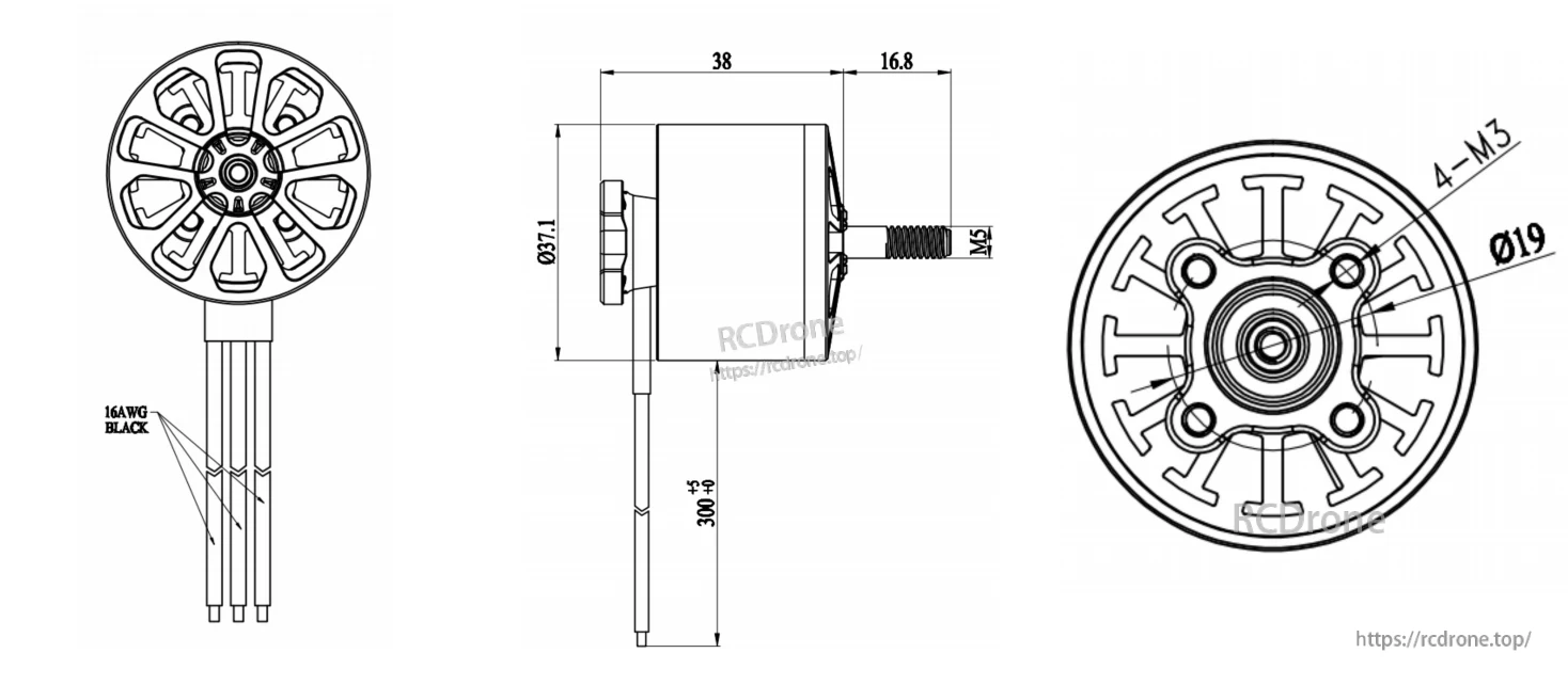 Flashhobby A3120 700KV Brushless Motor