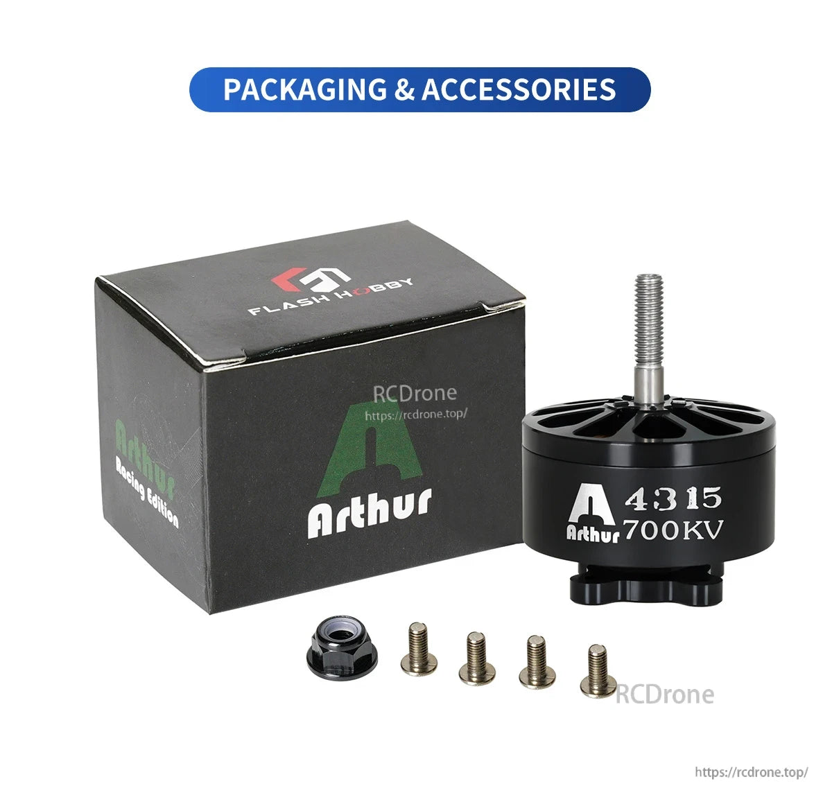 Flashhobby A4315 700KV Brushless Motor