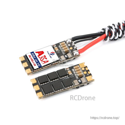 Flashhobby Arthur 35A 3-6S BLHeli_32 32-bit ESC, Flashhobby Arthur 35A BLHeli_32 3–6S 32-bit ESC board with power leads and solder pads