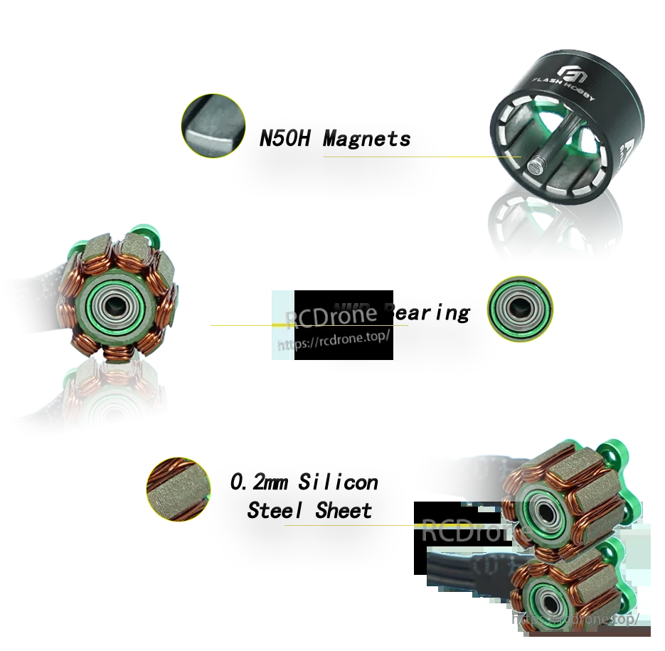 A1106 motor detail