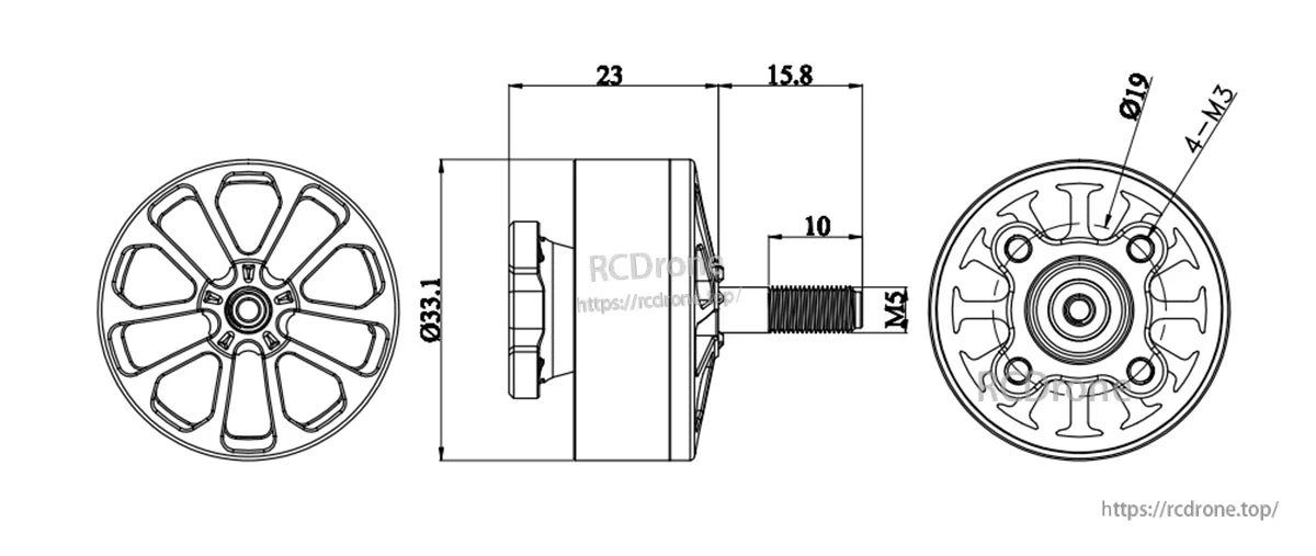 Flashhobby Arthur A2808 KV1100 Brushless Motor