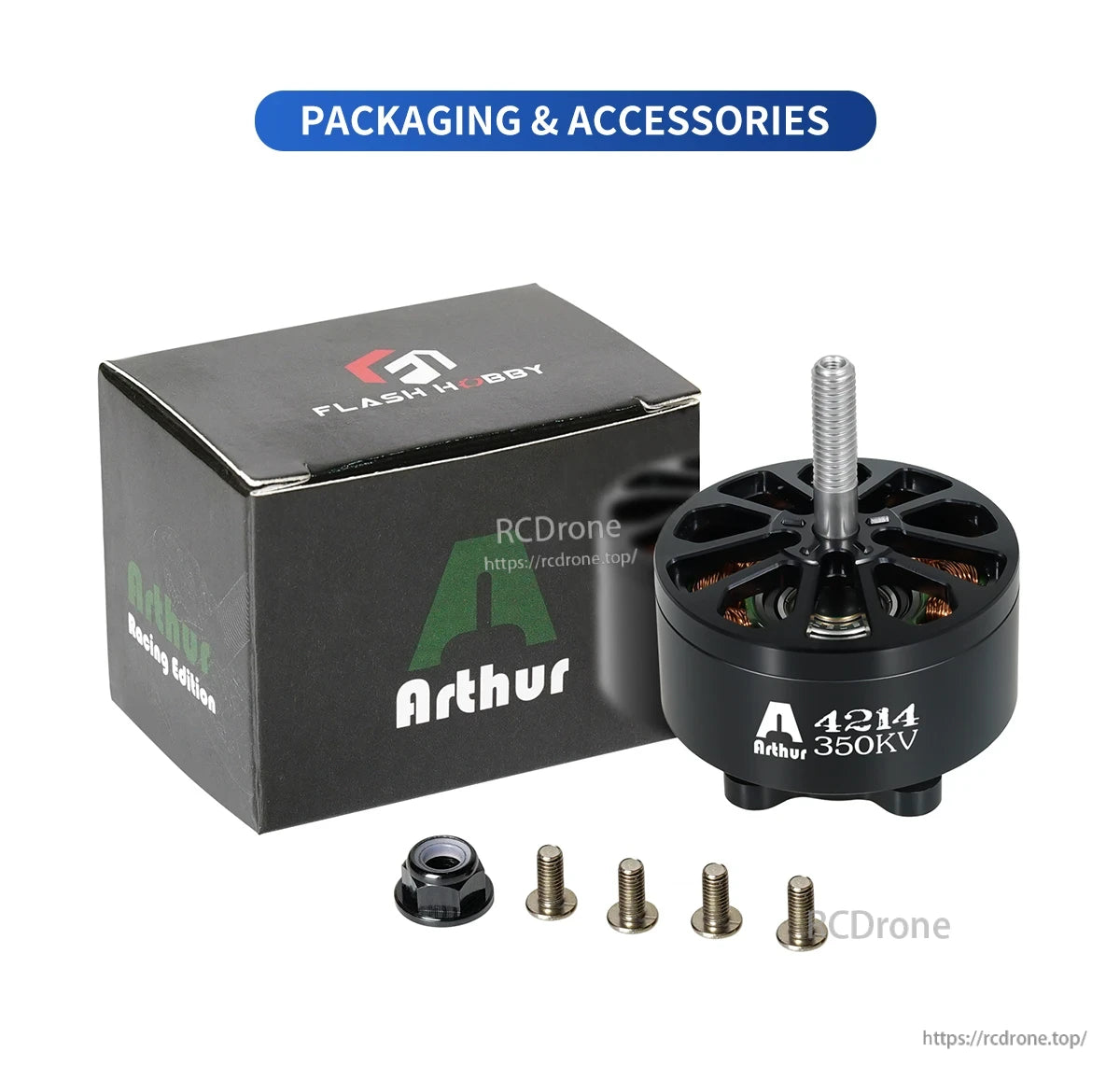 Flashhobby A4214 350KV Brushless Motor