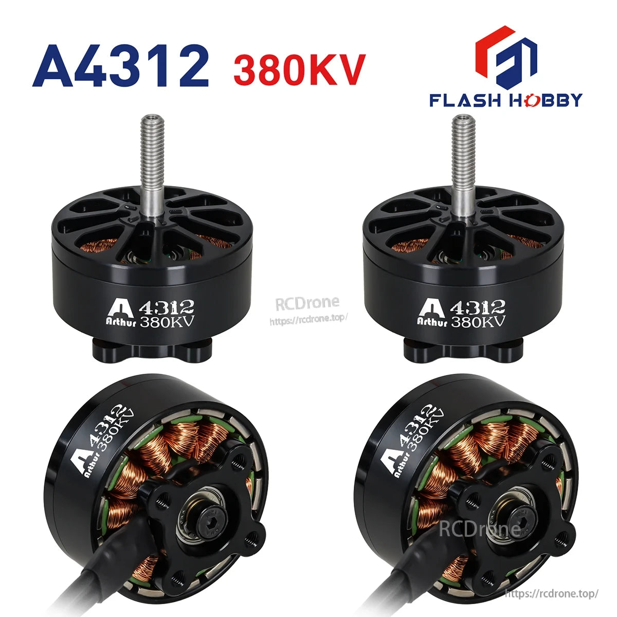 Flashhobby A4312 380KV Brushless Motor