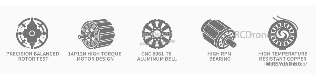 Flashhobby A4312 380KV Brushless Motor