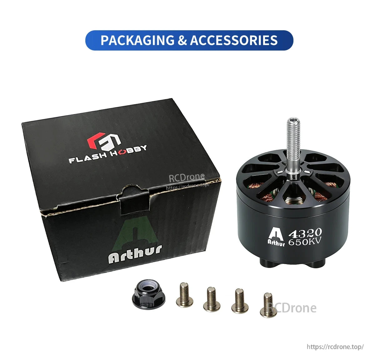 Flashhobby A4320 650KV Brushless Motor
