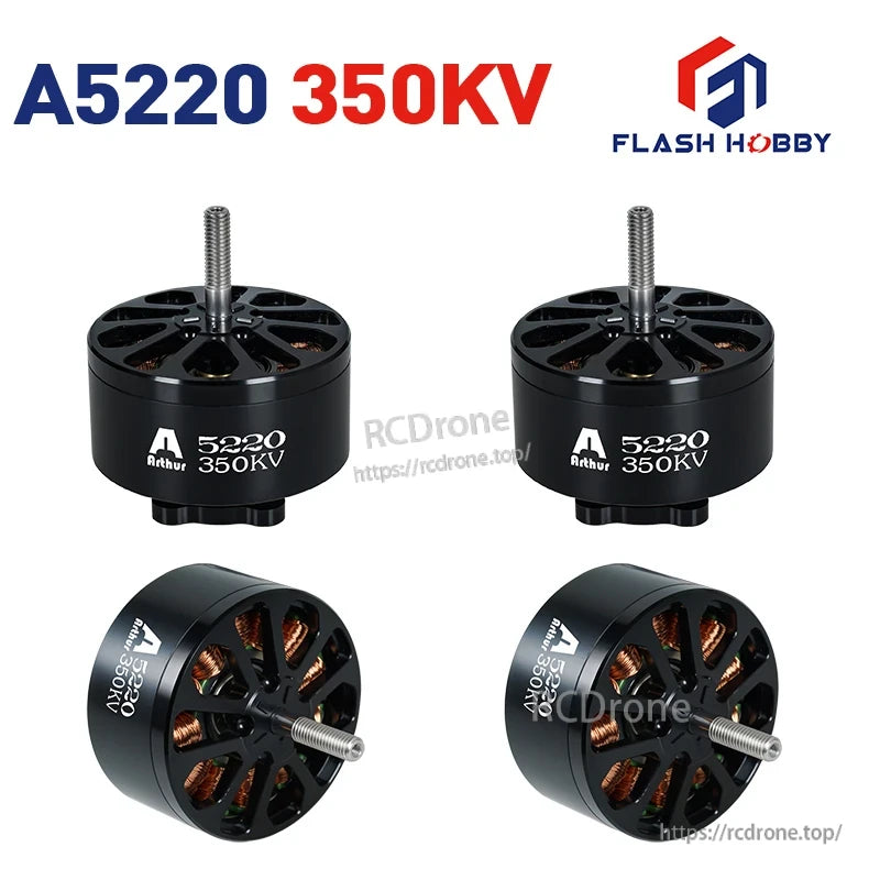 Flashhobby A5220 350KV 500KV Brushless Motor