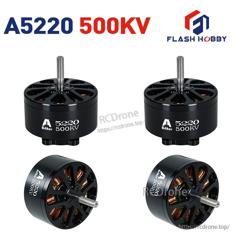 Flashhobby A5220 350KV 500KV Brushless Motor