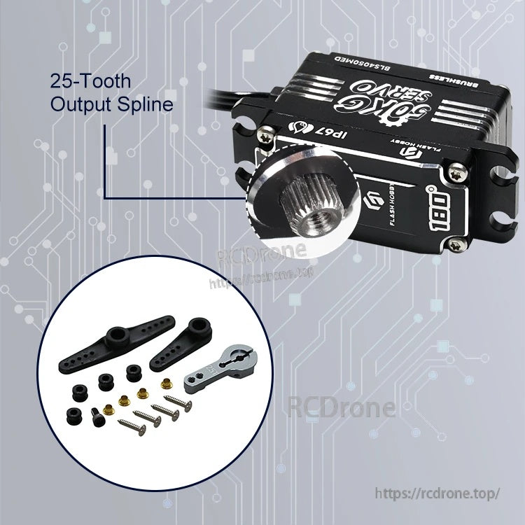 Flashhobby BLS2950MED 50KG 8.4V BLS SERVO