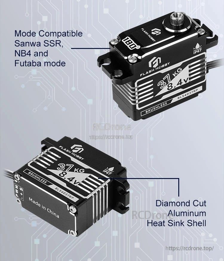 Flashhobby BLS4037RP 37KG 8.4V BLS Servo