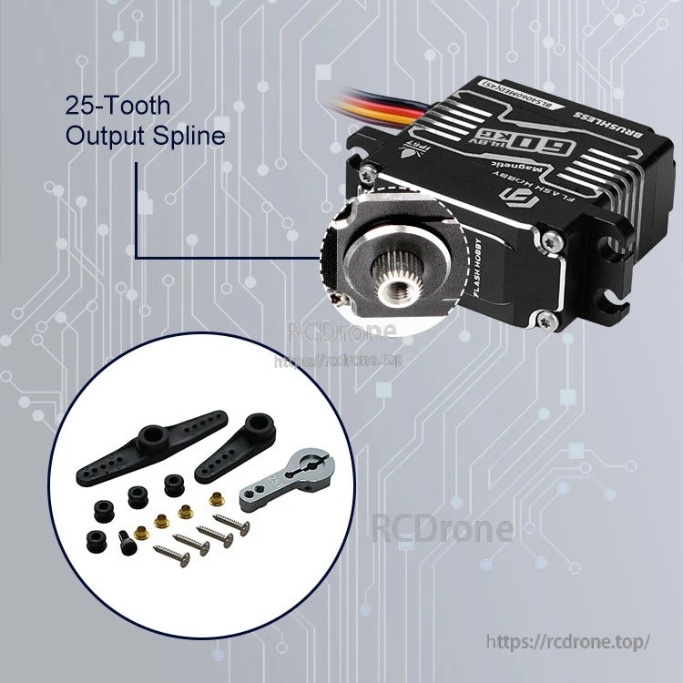 Flashhobby BLS4060MED 60KG 14.8V BLS Servo