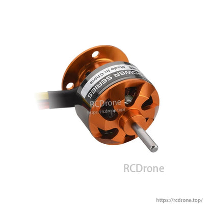 Motor sin escobillas Flashhobby CF2822 Outrunner para ala fija 1200KV/1534KV/2840KV, 50g, eje de 3.17mm