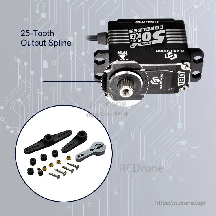 Flashhobby CLS3850MED 50KG 8.4V CLS Servo