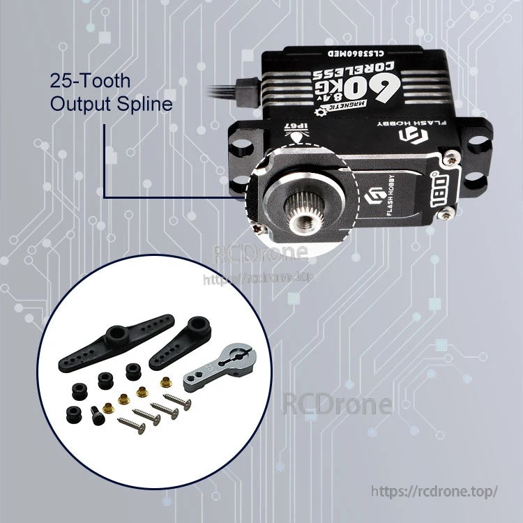 Flashhobby CLS3860MED 60KG 8.4V CLS Servo
