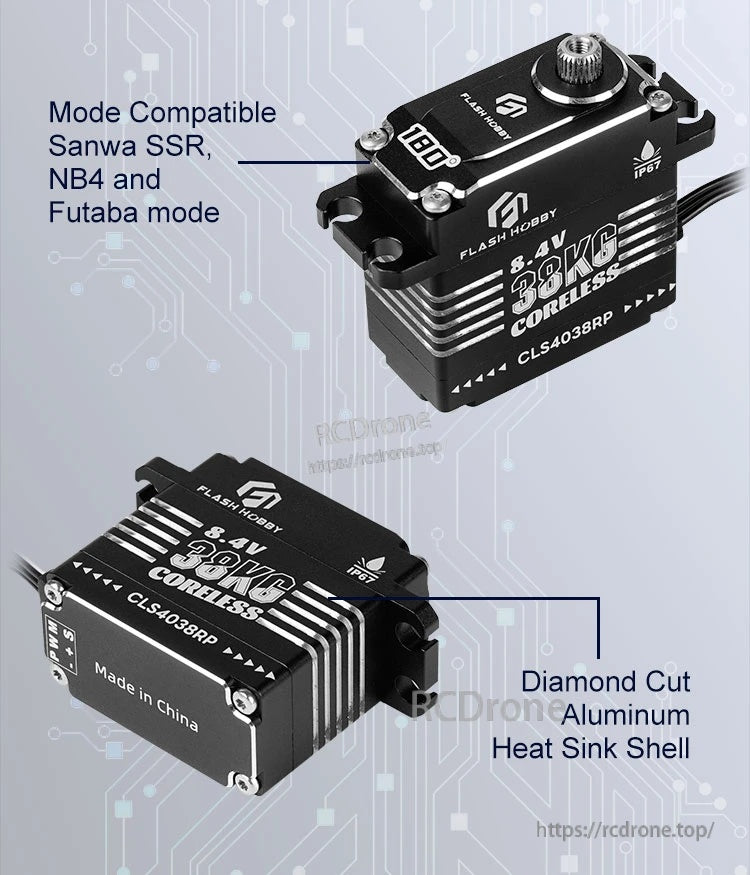 Flashhobby CLS4038RP 38KG 8.4V CLS Servo
