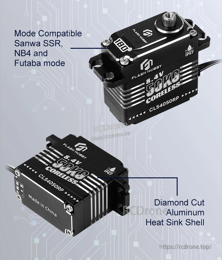 Flashhobby CLS4050RP 50KG 8.4V CLS Servo