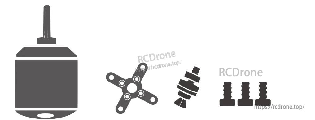 Flashhobby D-Power D3536 910KV 1000KV 1250KV 1450KV Fixed Wing Motor