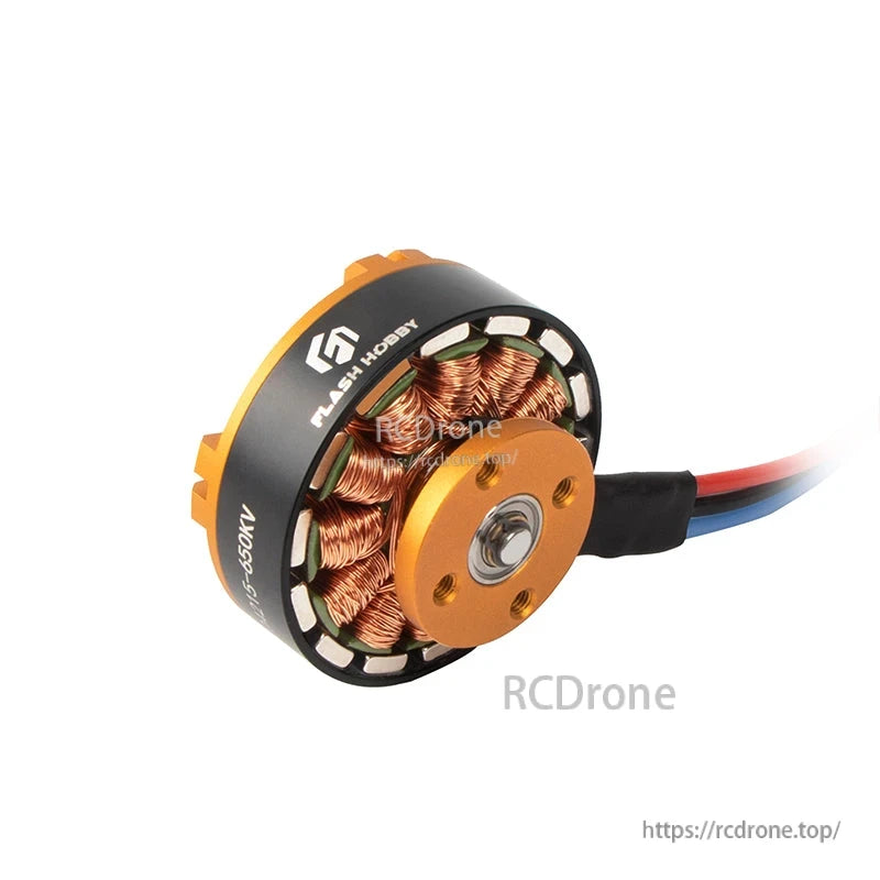 Flashhobby D4215 650KV Brushless DC Motor, Flashhobby D4215 650KV brushless outrunner motor with copper windings and three-wire leads