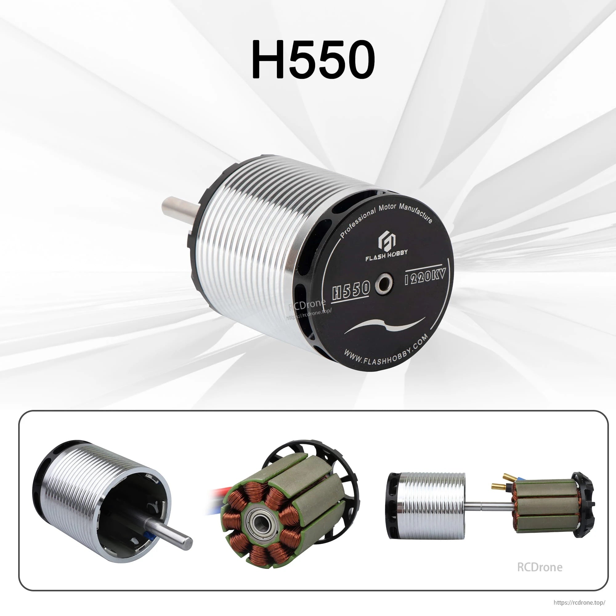 Flashhobby H550 1220KV Helicopter Motor