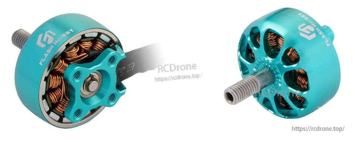 Flashhobby K2207.5 Brushless DC Motor 1900KV/2500KV/2750KV Outrunner 12N14P for 5-6 Inch Props