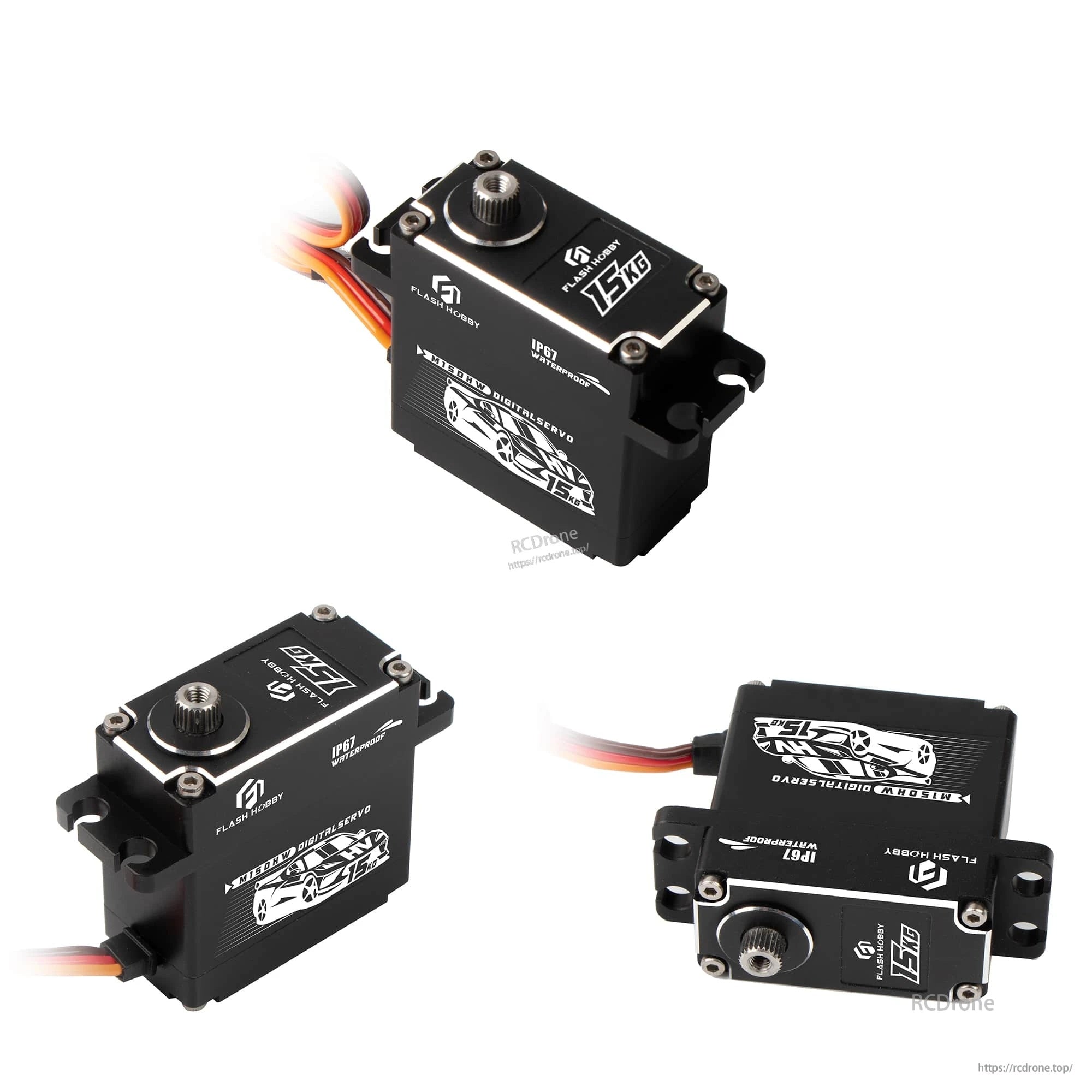 Flashhobby M15DHW 15.2KG 7.4V Core Servo