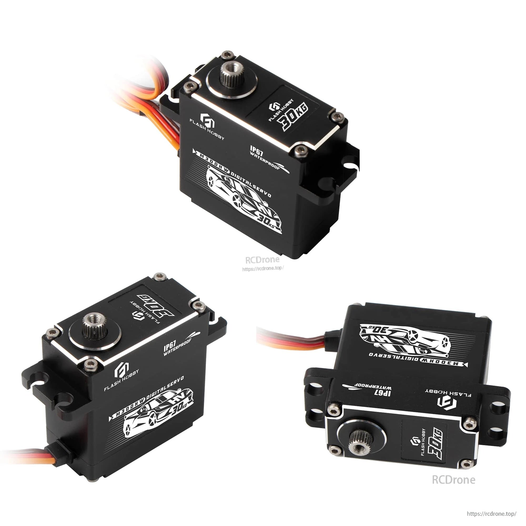Flashhobby M30DHW 30KG 7V Iron Core Servo