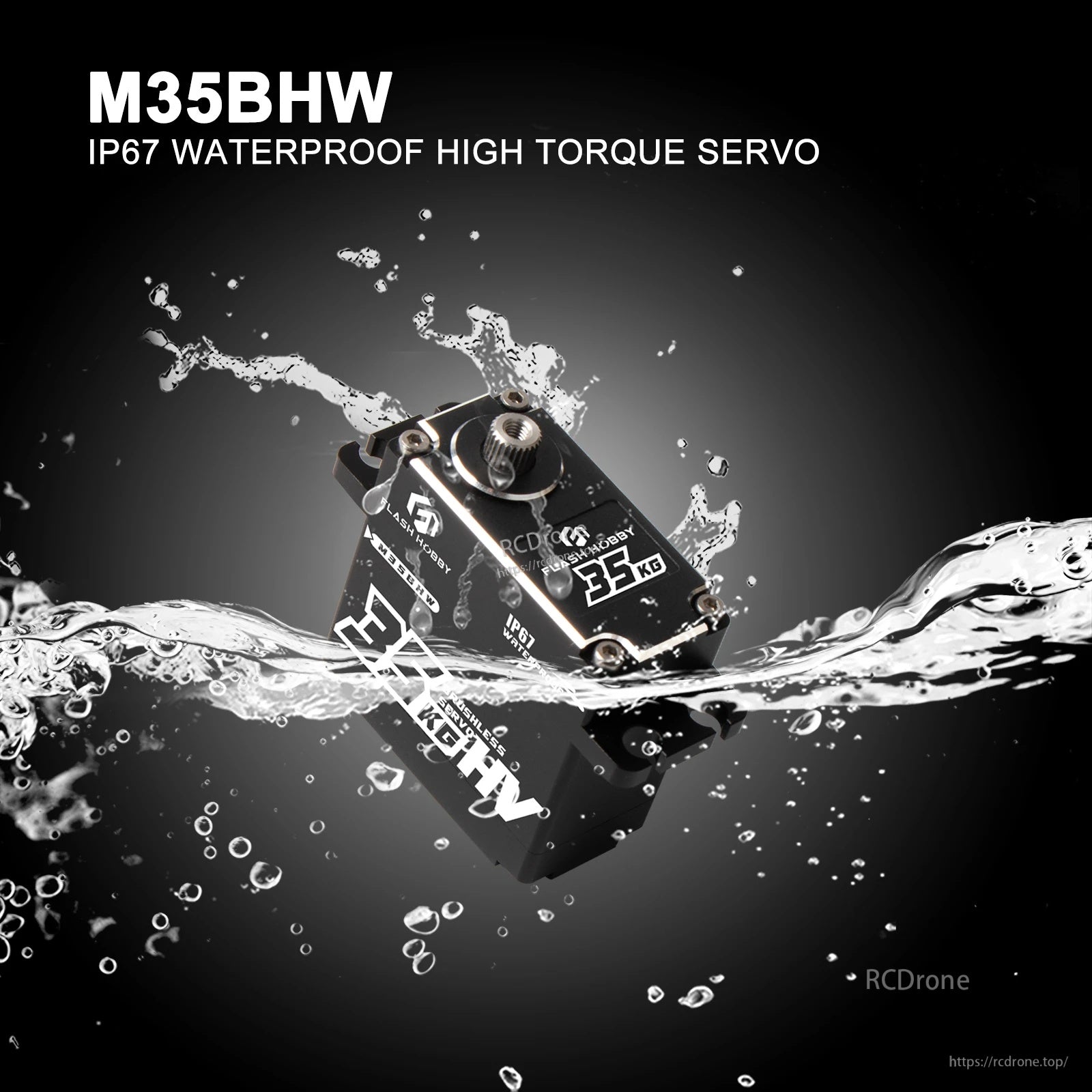 Flashhobby M35BHW 35KG 8.4V Brushless Servo
