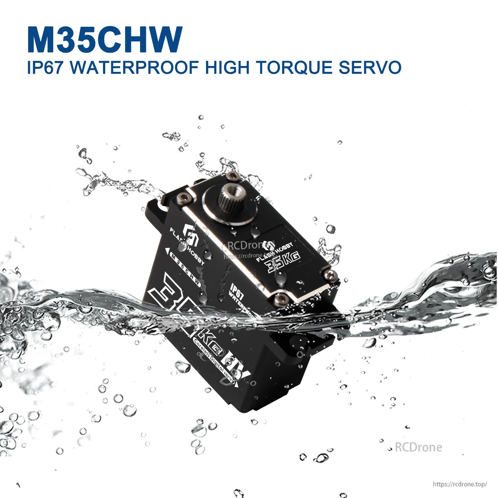 Flashhobby M35CHW 35kg 8.4V Coreless Servo