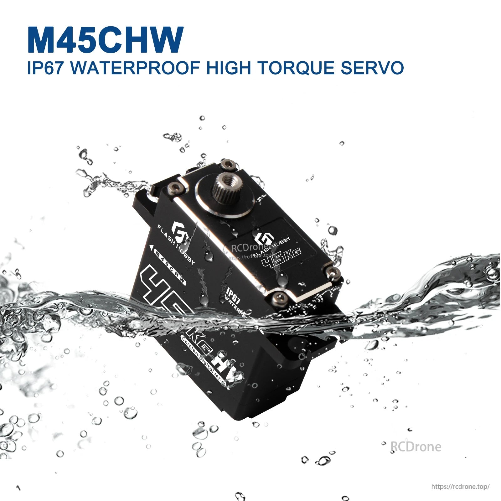 Flashhobby M45CHW 8.4V 45KG Coreless Servo