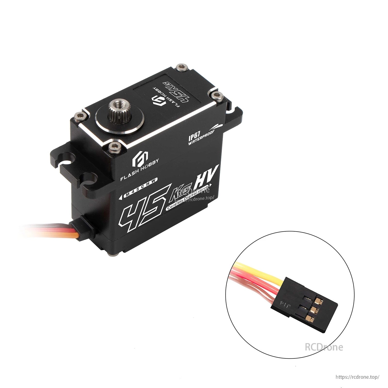 Flashhobby M45CHW 8.4V 45KG Coreless Servo