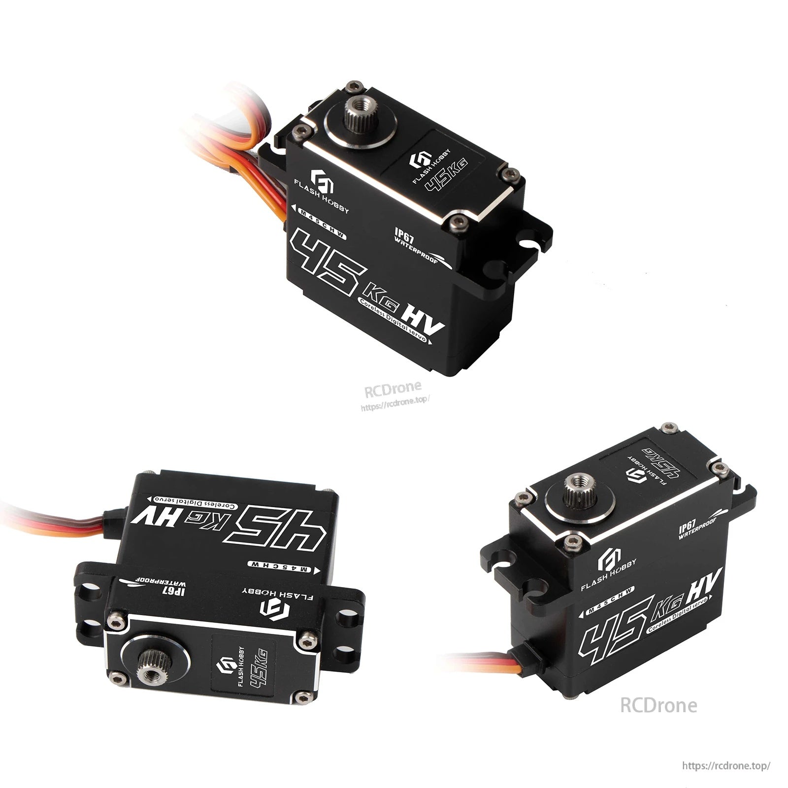 Flashhobby M45CHW 8.4V 45KG Coreless Servo