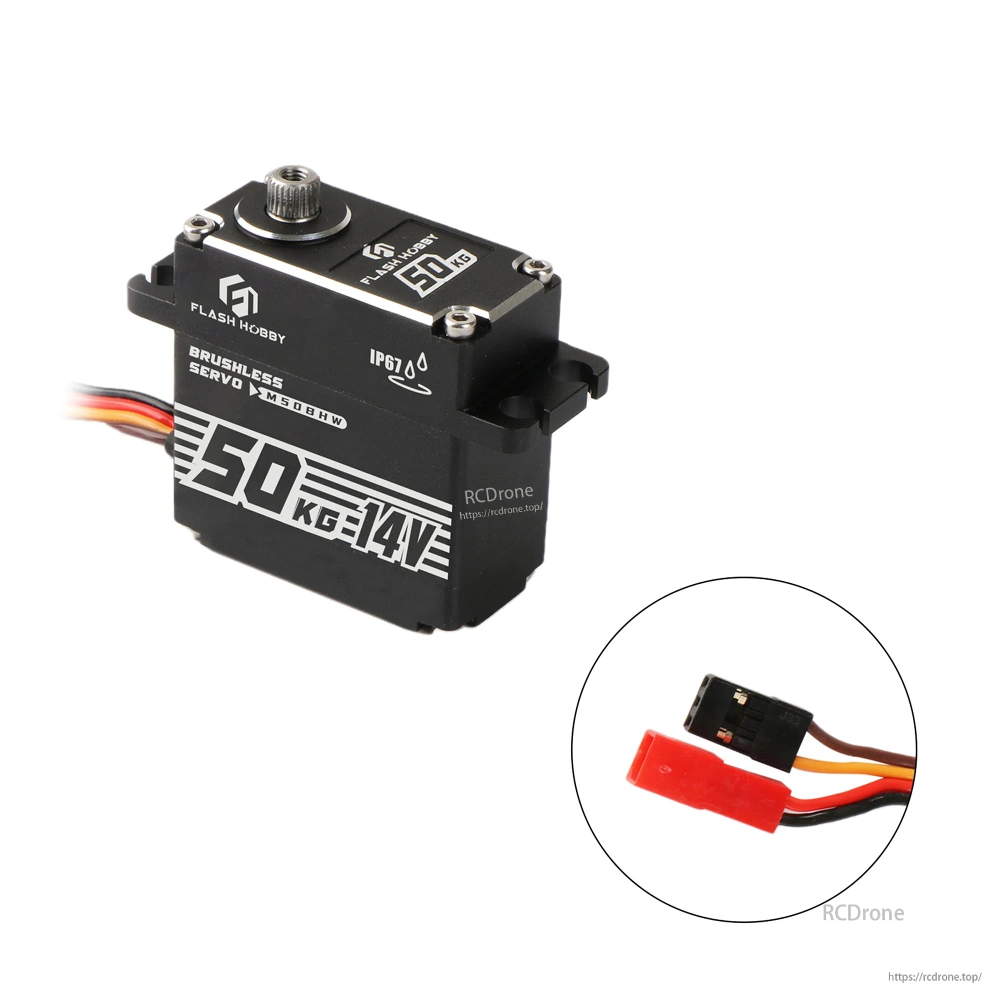 Flashhoby M50BHW 50KG 14V Brushless Servo