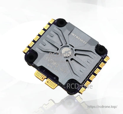 FlyColor Trinx G5 60A 4in1 ESC supports Dshot, Proshot, Multishot, and regenerative braking for FPV drones.