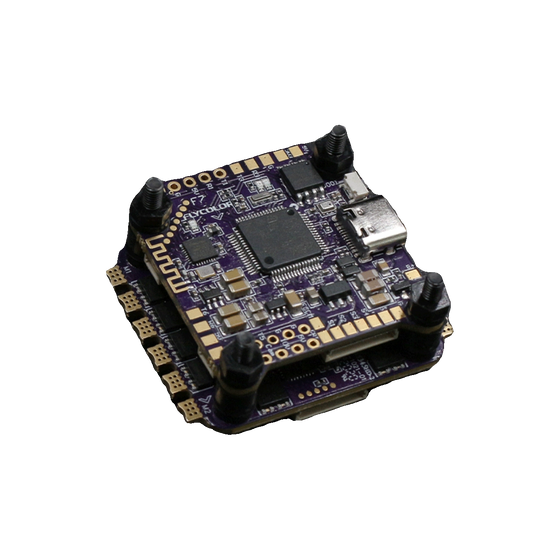 FlyColor X-Tower 2 F7 60A Stack for FPV Drone | STM32F722 | 3-6S | 30.5x30.5mm / 20x20mm Mount