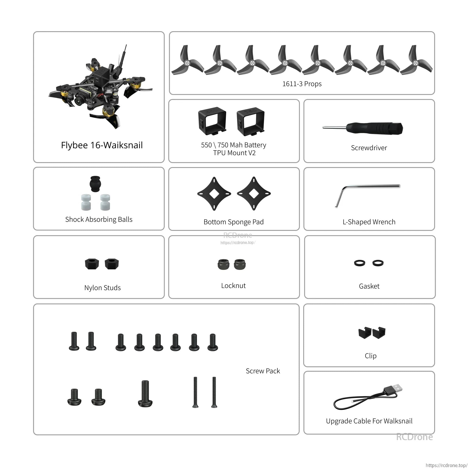 Flybee 16 HD Walksnail 2S Ultralight FPV Drone