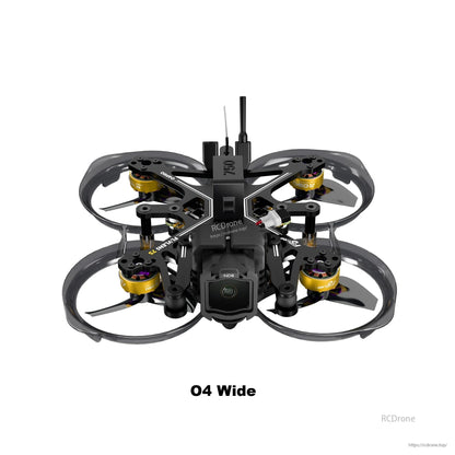 Flylens 75 HD O4 Wide 2S whoop FPV drone with ducted prop guards, front camera and top antenna