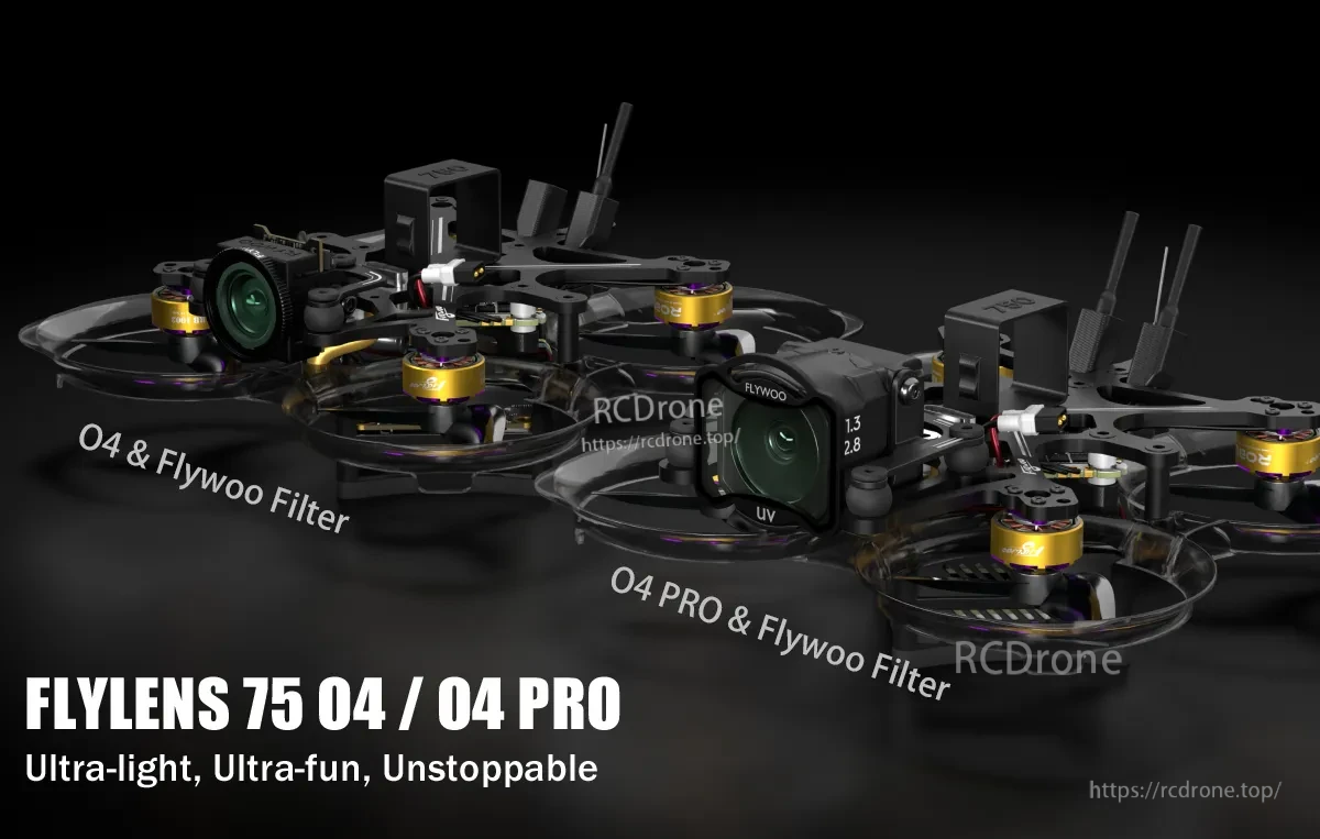 Flylens 75 HD O4 Wide 2S Whoop FPV Drone