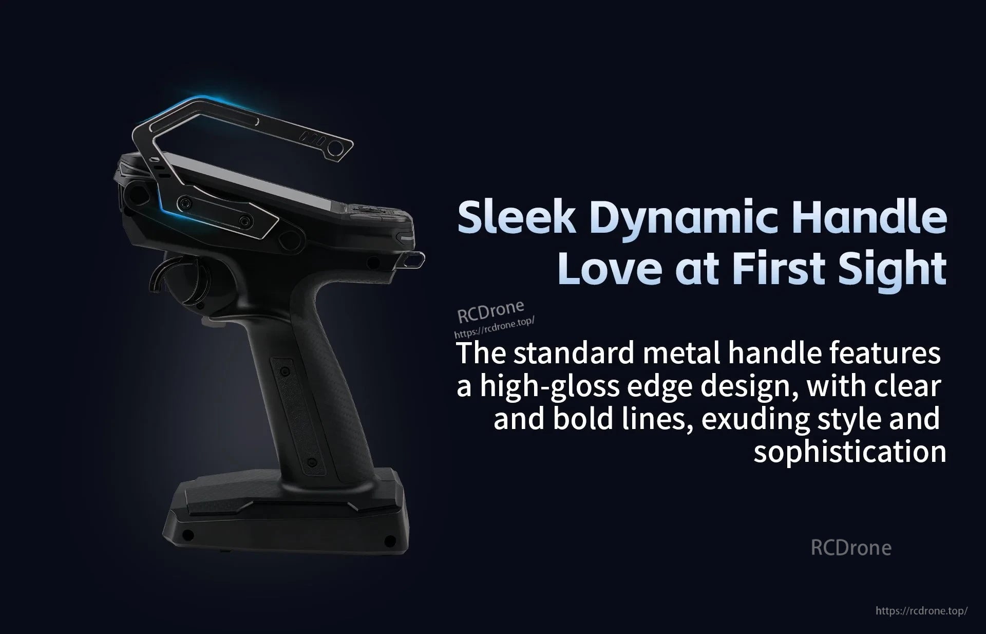 Side profile of FS-G11P featuring the standard metal handle with high-gloss edge design