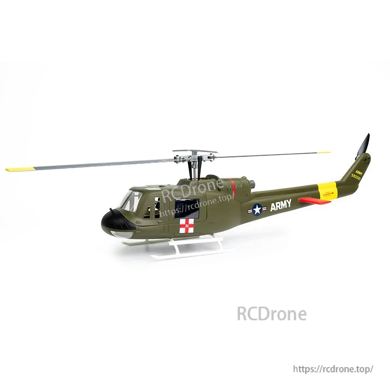 Flywing UH-1 V4 RC Helicopter Army Model 74cm Scale