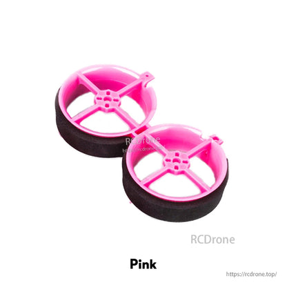 Pink Flywoo CineRace20 double duct prop guards/frame ducts for a 20mm FPV cinewhoop build
