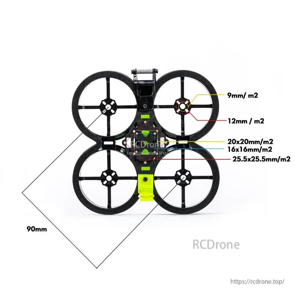 Flywoo CineRace20 Double Duct for Analog \ Vista \ Walksnail (Clearance)