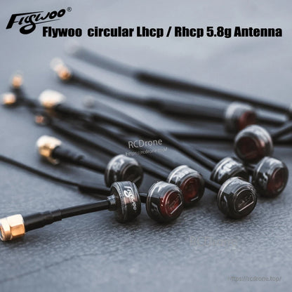 Flywoo Circular Polarized 5.8GHz 90° MMCX FPV Antenna (LHCP/RHCP), 2.2dBi Gain, 1.6g