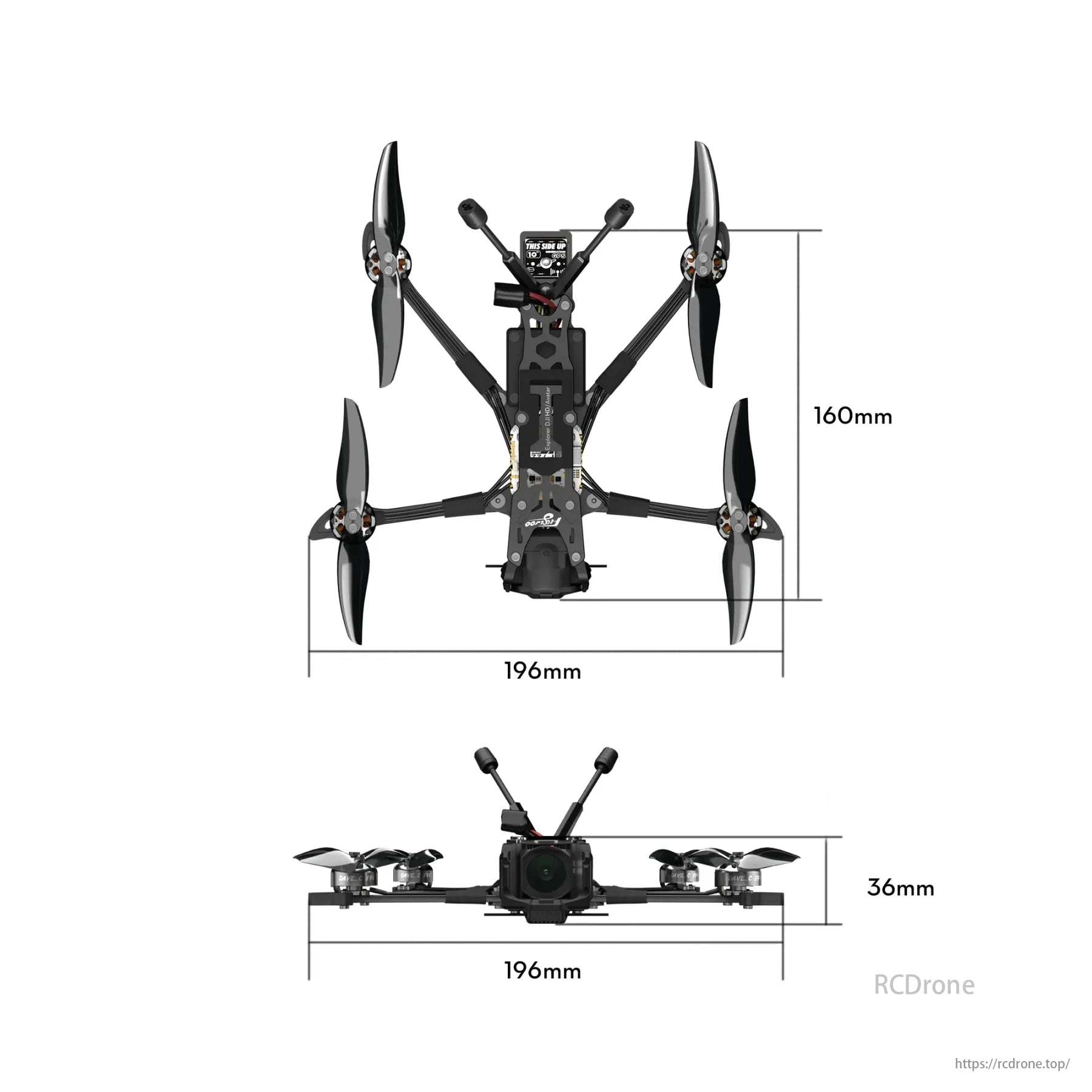Flywoo Explorer LR O4 Pro Sub250 4-Inch 4S Long Range FPV Drone