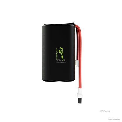 Flywoo Explorer Lionpack 4S Li-ion battery pack in black shrink wrap with red XT30 lead and balance plug