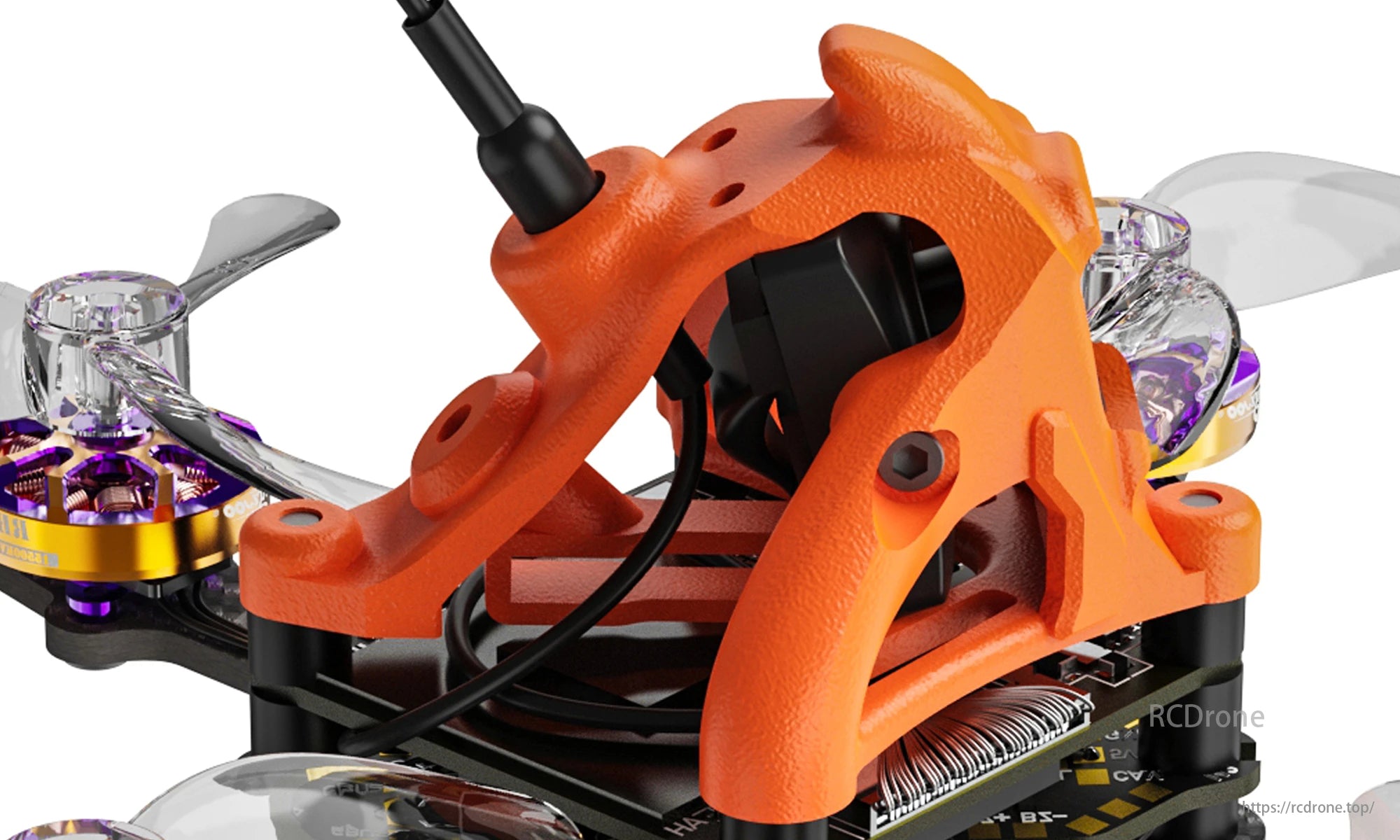 Flywoo Firefly 1S DC16 Nano Baby V2 1.6-Inch FPV, This plug supports 15A continuous current, providing longer flight times compared to PH2.0 (4.5A), even with high throttle.