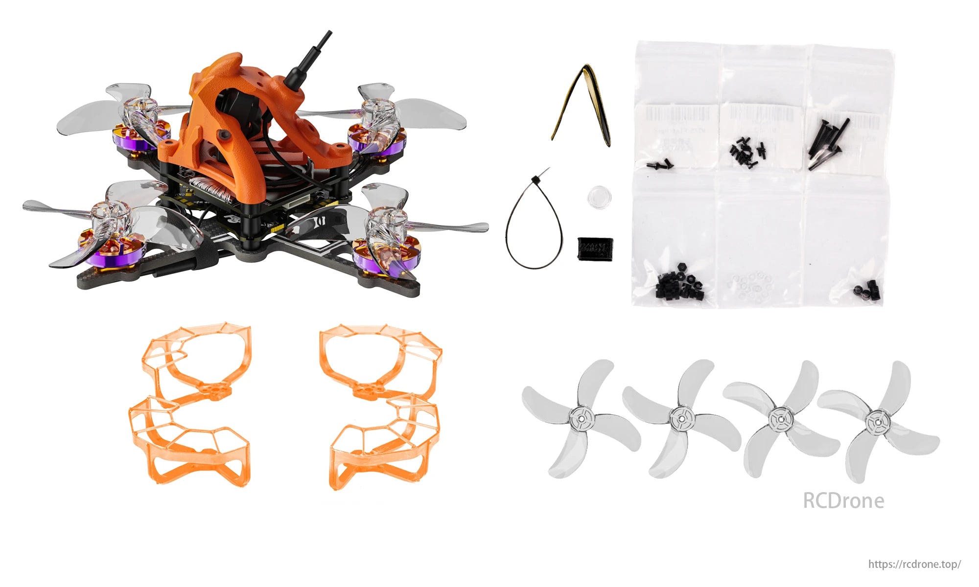 Flywoo Firefly 1S FR16 Nano Baby 1.6 Inch FPV, Enhanced crash resistance and camera protection through redesigned canopy and thickened baseplate for improved durability.