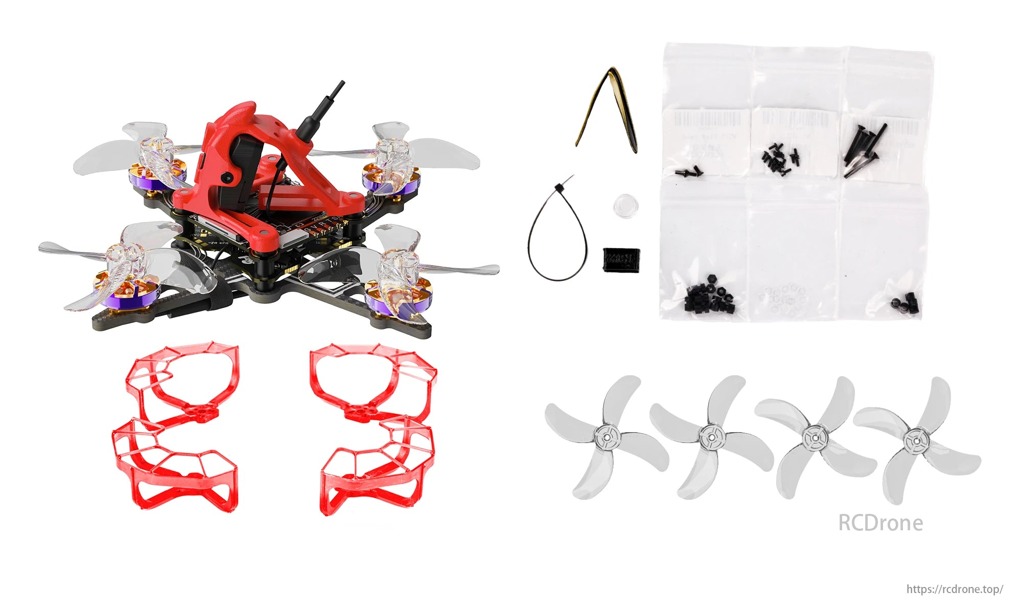 Flywoo Firefly 1S FPV Drone, The lightweight build weighs 31g, making it ideal for high-performance digital micro FPV.