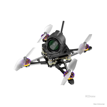 Flywoo Firefly18 Nano Baby V3 micro FPV quadcopter with wide camera, four props, and rear antenna